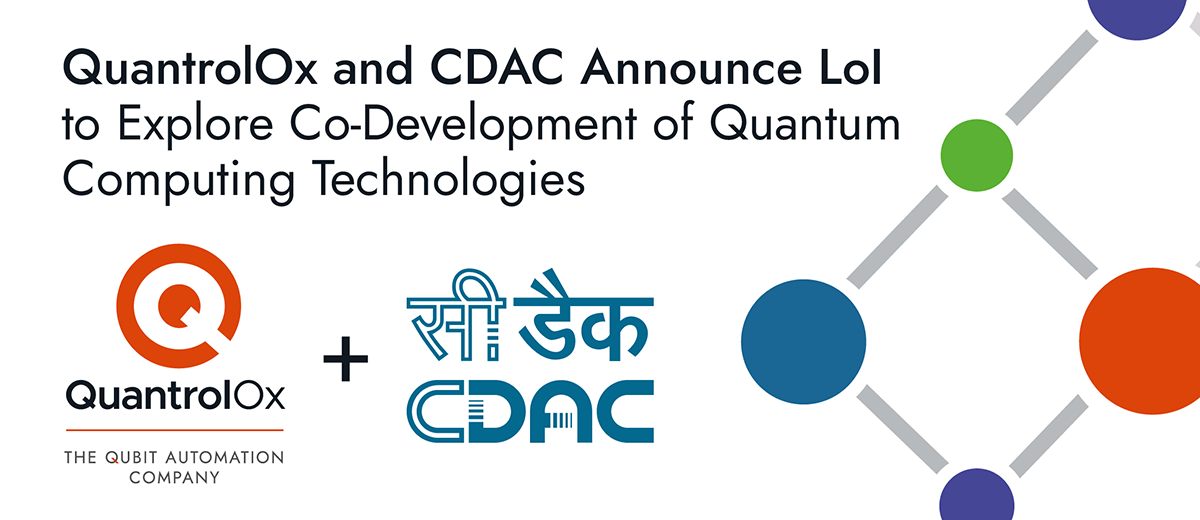QuantrolOx & CDAC - Press release